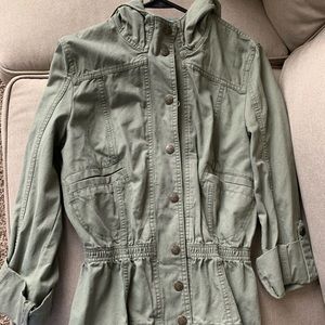 L’Amour Army Green Utility Jacket